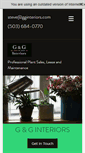 Mobile Screenshot of gginteriors.com