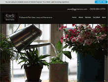 Tablet Screenshot of gginteriors.com